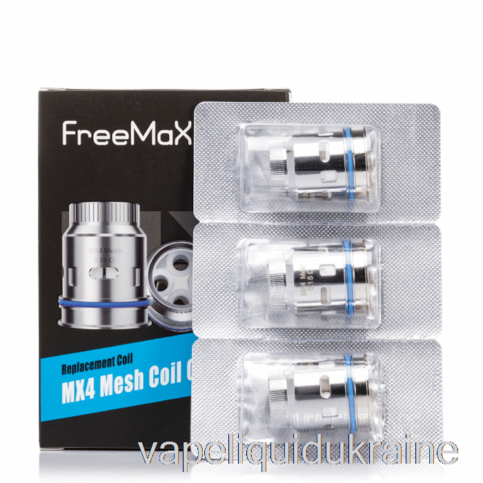 Vape Ukraine FreeMaX MX Replacement Coils 0.15ohm MX4 Mesh Coils